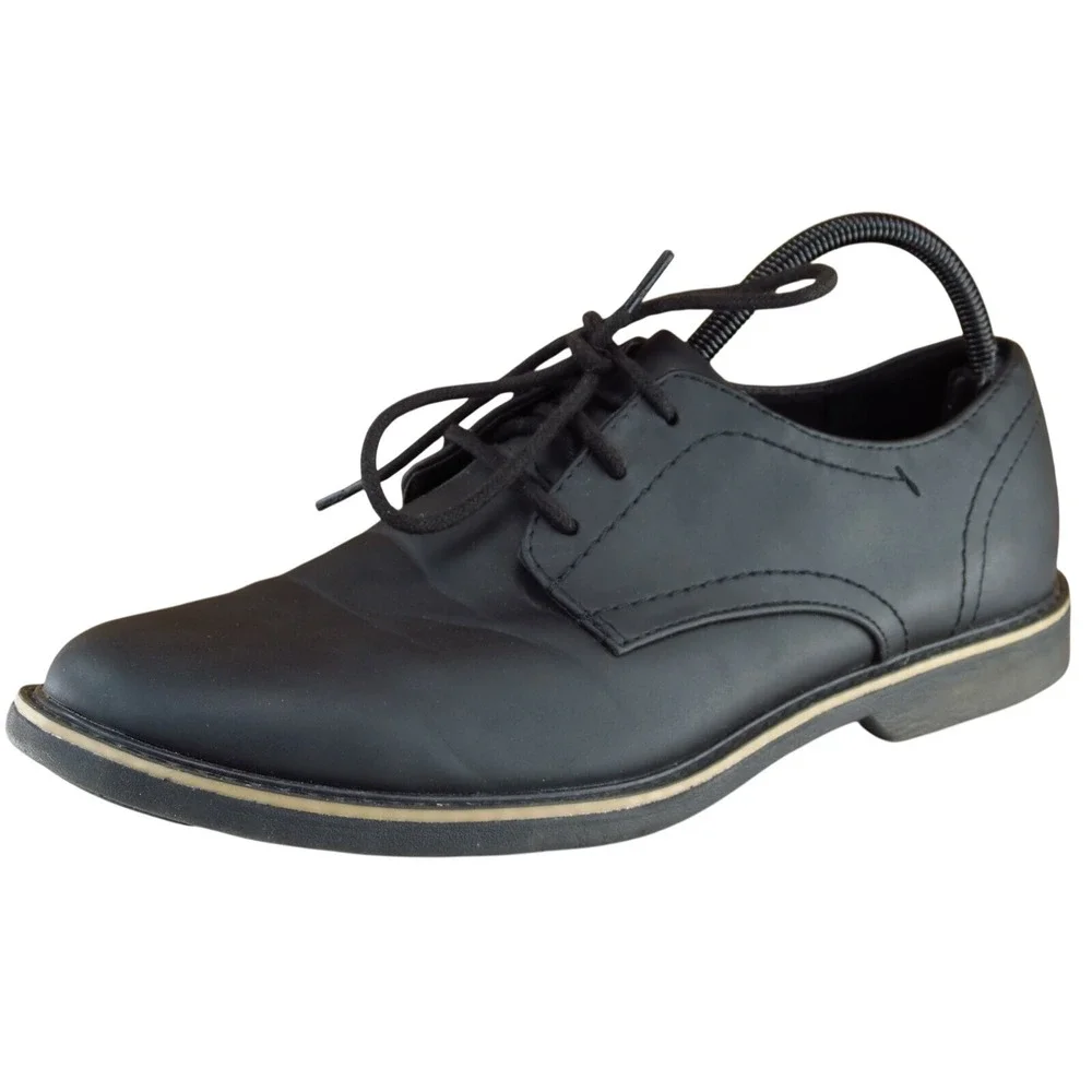 Dexter Mens Oxfords Size 11 Black Synthetic Derby Lace Up‎ Dress Comfort Shoe